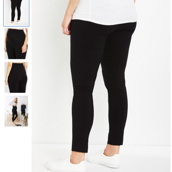 Maia Secret Fit Belly Skinny Ankle Maternity Pant - Picture 4 of 8